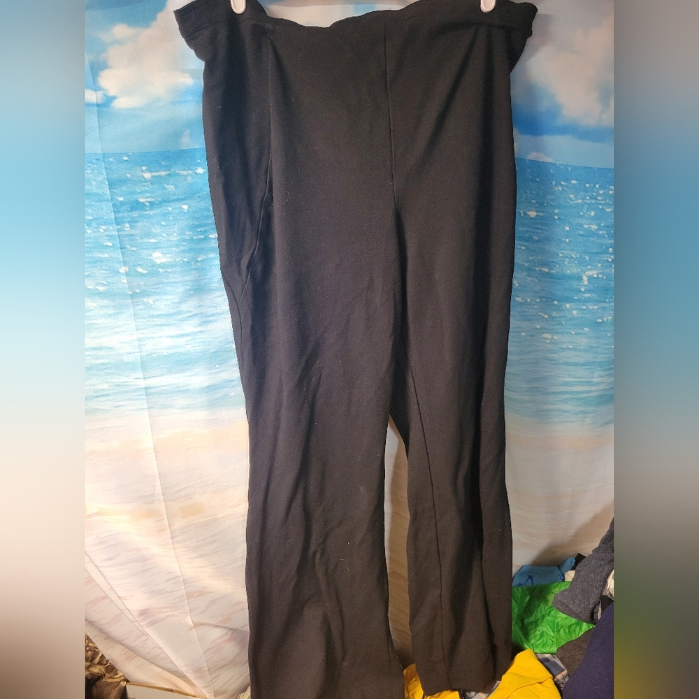 Lane Bryant Black Wide Leg Ladies Pants Size 18/20